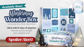 SPOILER ALERT Each Day of our Wintermas Wonder Box Revealed  Inspiration [upl. by Annoed]