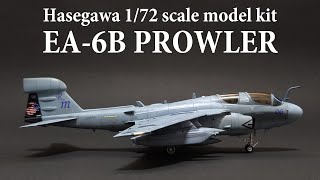 Building the Hasegawa 172 scale EA6B PROWLER [upl. by Basso]