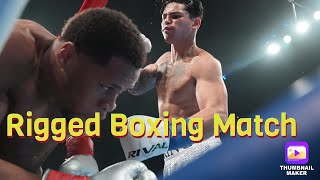 Ryan Garcia amp Devin Haney Rigged Boxing Match amp Knockdowns [upl. by Etterraj890]