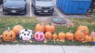 PH Pumpkin Parade in Lent Lane part 2  Slideshow of Pumpkins [upl. by Thurlough31]