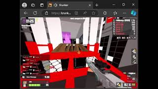 Krunker NUKE with my LOW end PC with lagging [upl. by Alamat439]