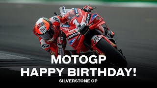 Silverstone GP  Inviato speciale al compleanno della MotoGP [upl. by Finella]