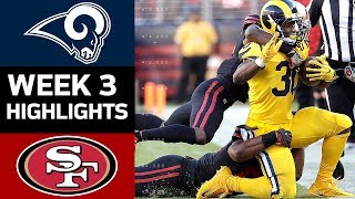 Rams vs 49ers  NFL Week 3 Game Highlights [upl. by Ancell]