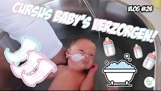 CURSUS BABYS VERZORGEN  WEEK 1 ☆ DRIELING FAMILIE VLOG 26 [upl. by Aved]