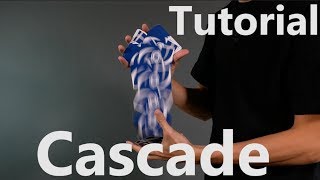 Cardistry Bootcamp  Basics  Cascade Tutorial [upl. by Ahsienek]