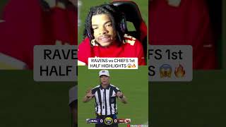 RAVENS vs CHIEFS 1st HALF HIGHLIGHTS 😱🔥🔥 [upl. by Chor]