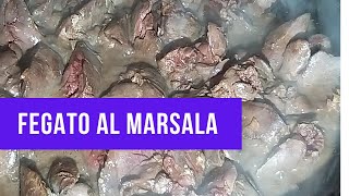 RICETTA FACILE e VELOCE quotFEGATO Di POLLO al MARSALAquot [upl. by Liek]