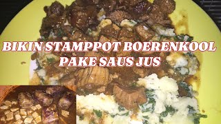 RESEP STAMPPOT BOERENKOOLHOLLANDSE POT HOMEMADE [upl. by Atteuqehs]