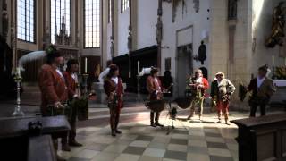 Die Kaiserlichen Fanfarenbläser in der Martinskirche [upl. by Eednus]