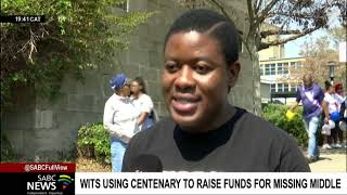 Wits using centenary to raise funds for missing middle [upl. by Joycelin]