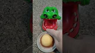 Crocs 🐊 wants to eat Blueberry Cheesetart 😄✌️ arelzone shortfeed shortvideo shorts [upl. by Sumahs167]