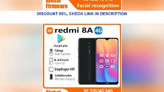 Xiaomi Redmi 8A smartphone 4G 64G Global firmware 5000mAh 622inch Snapdargon 439 12MP 18W Facial re [upl. by Atinej]