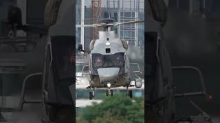 Airbus Helicopters H160 landing helicopter airbushelicopters youtubeshorts eurocopter shorts [upl. by Airliah]