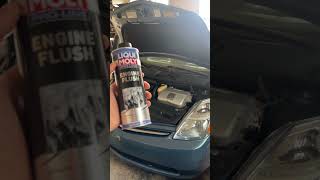 2009 Toyota Prius Liqui Moly Engine Flush Works Really Well 👍🏻 toyota prius oil car cars [upl. by Htebsle830]