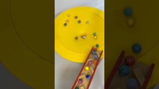 HABA Yellow Circle Slow Motion Marbles ASMR Comfortable Sounds⑧ marblerunhealing asmr [upl. by Danyelle]