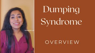 Dumping Syndrome Overview [upl. by Auqenwahs]