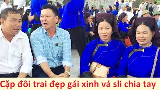 Hát sli chợ Kỳ Lừa  Cặp đôi trai đẹp gái xinh vả sli chia tay hay quá [upl. by Meehyrb]