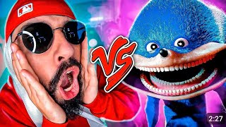 React Sonic Shin Tapes Vs Mussa  Batalha de Rap [upl. by Luann]