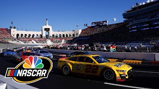 NASCAR Clash at the Coliseum  EXTENDED HIGHLIGHTS  2621  Motorsports on NBC [upl. by Sarge]