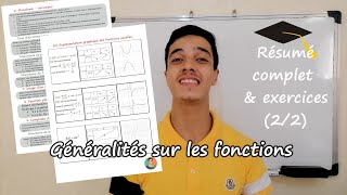 🔥Généralités sur les fonctions 1bac Résumé complet amp exercices 22 [upl. by Alyehs]