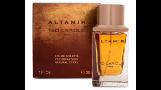 Ted Lapidus Altamir Fragrance Review 2007 [upl. by Harraf557]