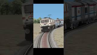 Rajdhani Express Derailed  Train Overturned  Game Video train [upl. by Preston658]