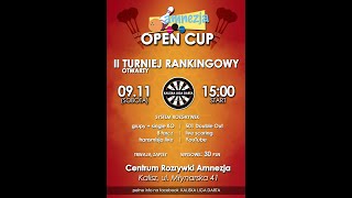 Losowanie grup Amnezja Open Cup  II Turniej Rankingowy [upl. by Eicyal]