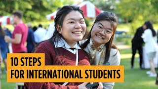 10 Steps for International Students at University of Gloucestershire [upl. by Atteiram]