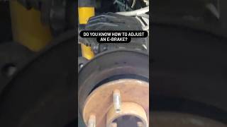 Does your ebrake need adjusting 🤔🔧 automobile diy ebrake parkingbrake firebird camaro ghg69 [upl. by Ivie]