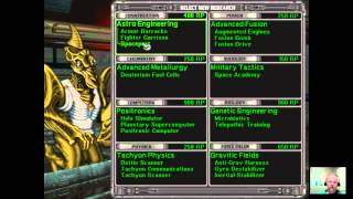 Lets Play Master of Orion 2  Classic Microprose Game Playthrough  The Beginning 1 [upl. by Terrej]