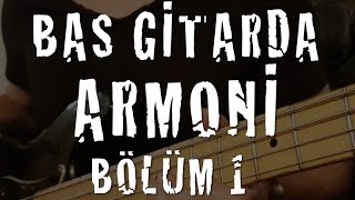 Bas Gitarda Armoniye Giriş 1 Notaaralıkkromatik ve diyatonik dizi [upl. by Roxanne872]