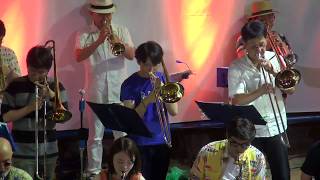 2017086 島根 玉造温泉 夏まつり タマステージ new groove jazz orchestra [upl. by Graubert]