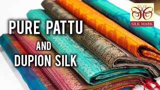 Pure Pattu And Dupion Silk Sarees Wholesaler In kolkata burrabazar Anup Fabrics [upl. by Doloritas]