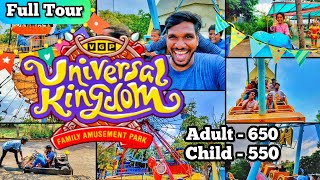 VGP UNIVERSAL KINGDOM  Amusement park in Chennai  Dry Rides amp Child Rides [upl. by Ruttger]