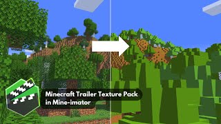 How to Make Your Minecraft Animations Look Like the Official Trailers  Texture Pack [upl. by Kafka192]