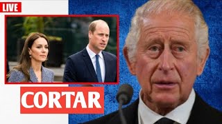 TERRIBLE William y Kate fueron privados de su mesada por el rey Carlos [upl. by Eibba77]