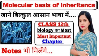 Molecular basis of inheritance Class 12 NCERT Chapter 5  NCERT LINE BY LINE [upl. by Eidlog463]