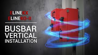 Vertical Busbar Installation Animation  EAE Elektrik [upl. by Nyrac]