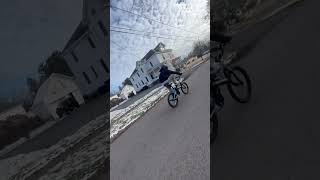 Wheelie progress 4￼ bikelife bike ride rozaati wheelielife bmx [upl. by Nelag127]