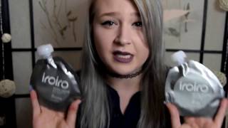 IroIro Silver  Platinum Hair Dye on Blonde Hair Review by Jodiiiieee [upl. by Nesyaj]