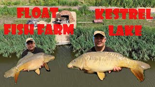 FIRST TRIP TO FLOAT FISH FARM FISHERY  KESTREL LAKE [upl. by Jeroma]