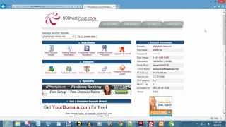 000webhost tutorial How to set up Filezilla with 00webhost [upl. by Caniff]