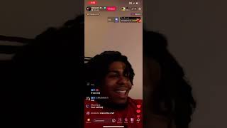 Damaury High On TikTok Live [upl. by Beebe304]