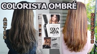 Colorista OMBRÉ  en cabello oscuro teñido [upl. by Zailer123]