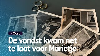 Aïda vindt na 60 jaar verlovingsring van Marietje terug in akker  RTV Oost [upl. by Pearman]