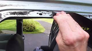 BUTYL RUBBER CAR WINDOW SEAL EASY REMOVAL HD 1080p [upl. by Voltz]