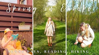 The Perfect European Spring Day VLOG  Sunny days reading hiking [upl. by Artsa]