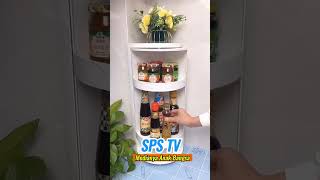 Smart Kitchen Hack Creative Corner Spice Rack Ideas shorts [upl. by Adran]