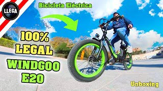 Montaje y Unboxing de la Bicicleta Eléctrica Windgoo E20 Guía Completa en Español [upl. by Bobseine]