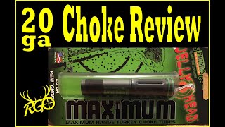 Primos Jellyhead Turkey Choke Review  RGO 236 [upl. by Standice290]